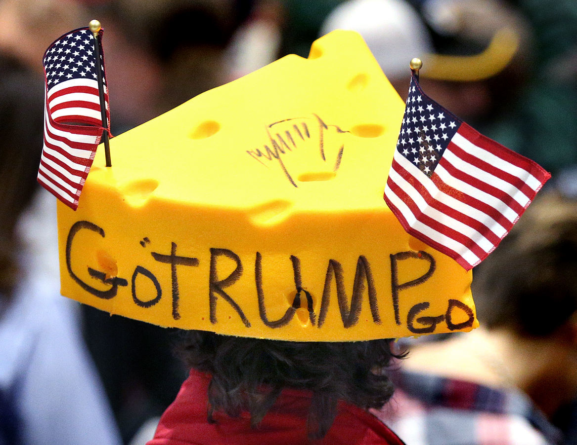 Donald Trump visited the La Crosse Center in 2016